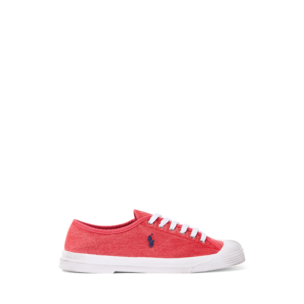 ★ラルフ ローレン★Essence 100 Canvas Cap Toe★Navy Essence 100 Canvas Cap-Toe Trainers for Women | Ralph Lauren® UK
