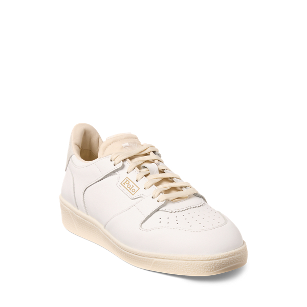 White Court Leather Sneaker Polo Ralph Lauren 2