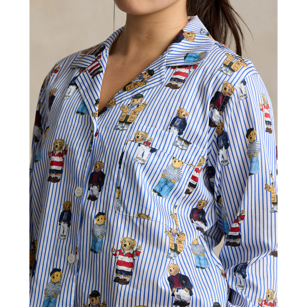 Polo ベア　サティーンパジャマセット Polo ベア サティーン パジャマ セット（ルームウェア/パジャマ