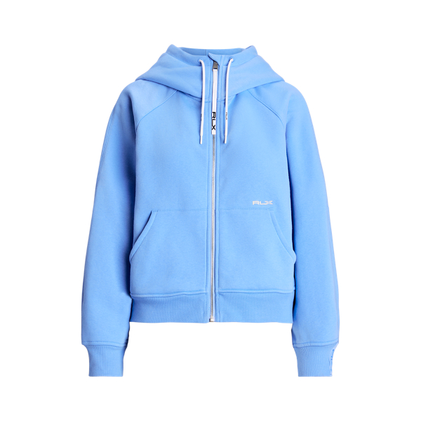 Fleece-Kapuzenjacke mit Fledermaus&auml;rmeln RLX in 1