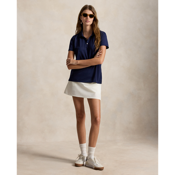 Refined Navy Classic Fit Tour Polo Shirt RLX 4