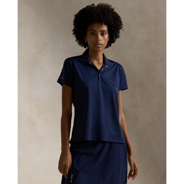 Refined Navy Classic Fit Tour Polo Shirt RLX 1