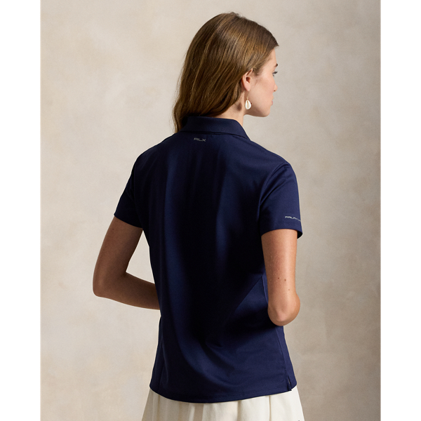 Refined Navy Classic Fit Tour Polo Shirt RLX 5