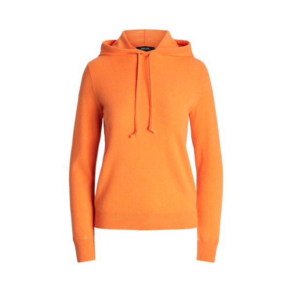 Sweat &agrave; capuche cachemire lavable RLX en 1