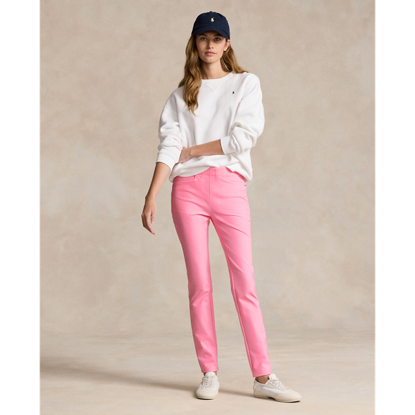 Course Pink Stretch Twill Athletic Pant RLX 1