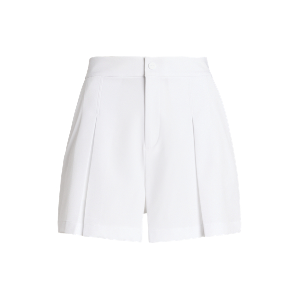 ショートパンツ RALPH LAUREN WOMEN Logo-waistband Ripstop Short Ceramic Whit Logo-Waistband Ripstop Short