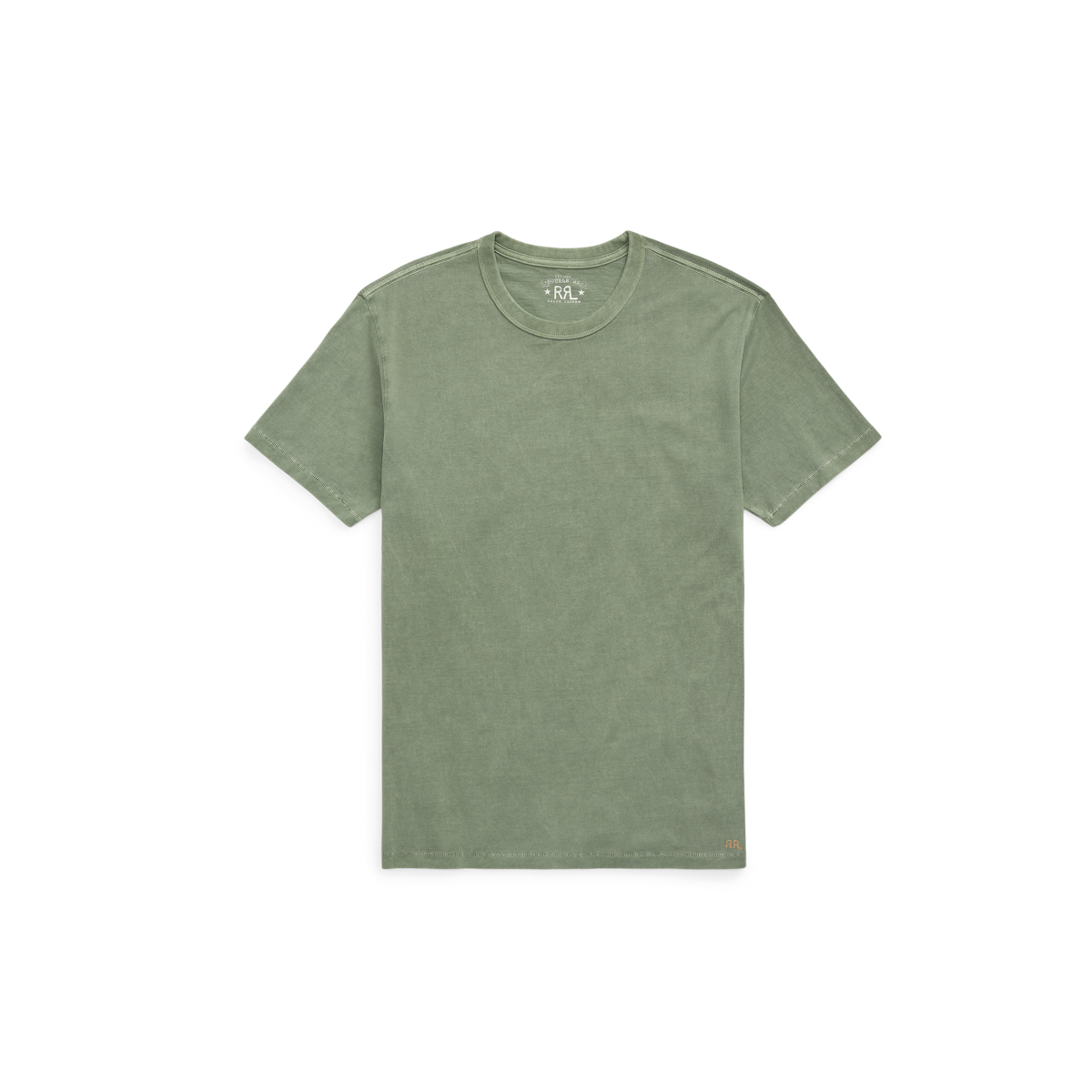 【RRL】ヴィンテージ風 ガーメント染め クルーネック Tシャツ ガーメントダイド クルーネック Tシャツ | ラルフ ローレン公式
