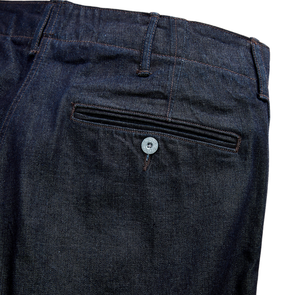 Indigo Rinsed Denim Field Pant