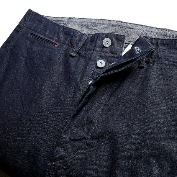 Indigo Rinsed Denim Field Pant