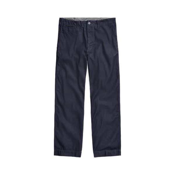 Indigo Rinsed Denim Field Pant