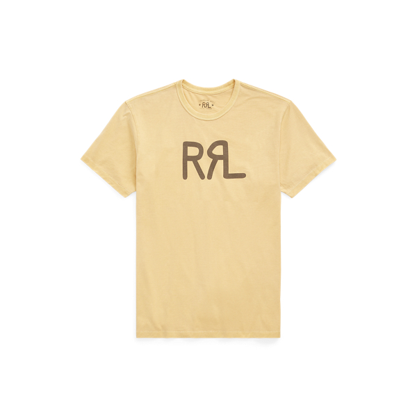 Yellow RRL Ranch Logo T-Shirt RRL 1