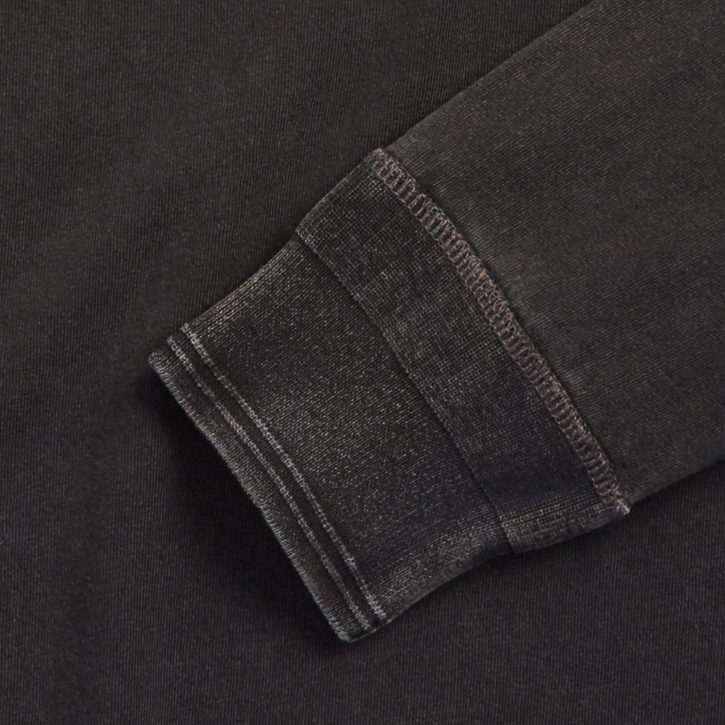 Мужская рубашка Ralph Lauren Indigo Jersey Henley, цвет: Чёрный — фото 2