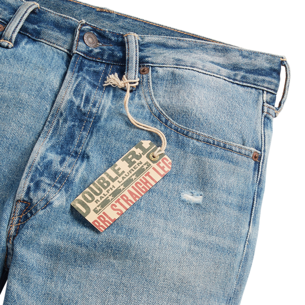 Straight Fit Repaired Clearville Jean