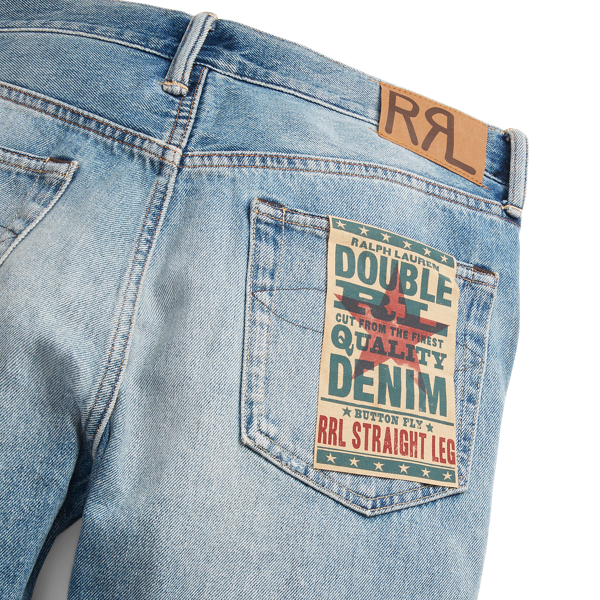 Straight Fit Repaired Clearville Jean