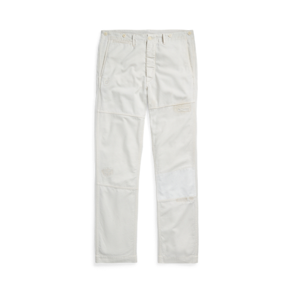 Pantalon rapi&eacute;c&eacute; ing&eacute;nieur en satinette