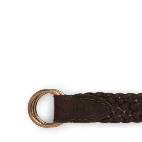 Braided Leather Belt