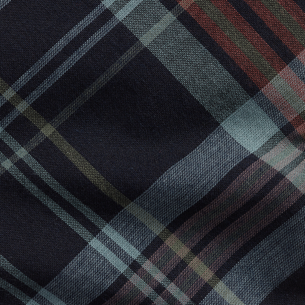 Indigo/Red Multi Indigo Plaid Tie Polo Ralph Lauren 3
