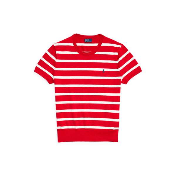 Striped Short-Sleeve Jumper