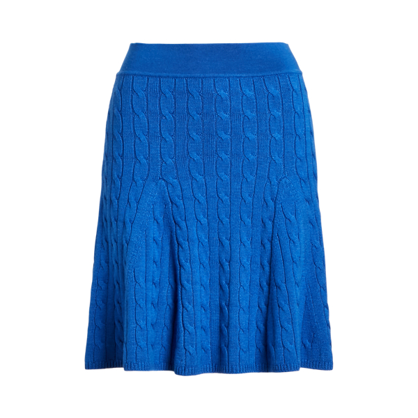 Ralph lauren cable knit skirt best sale