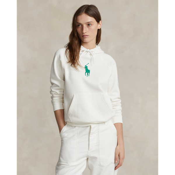 Ralph lauren women's white sweatshirt online