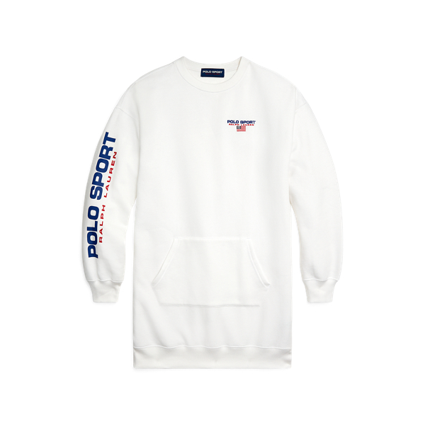 Fleece Sweatshirt Dress Polo Ralph Lauren 1