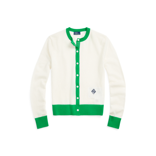 Kaschmir-Strickjacke Crest Polo Ralph Lauren in 1