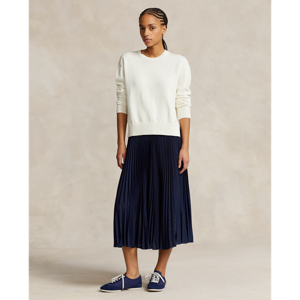 Cotton Crewneck Jumper 