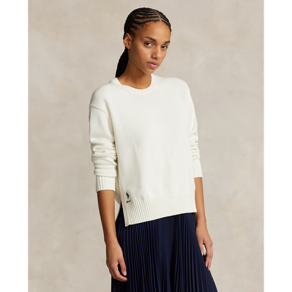 Cotton Crewneck Jumper 