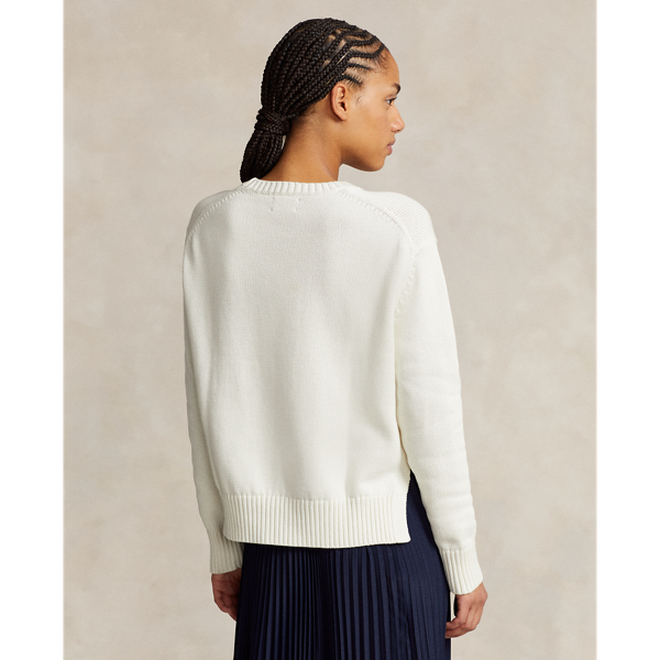 Cotton Crewneck Jumper 