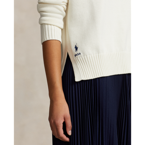 Cotton Crewneck Jumper 