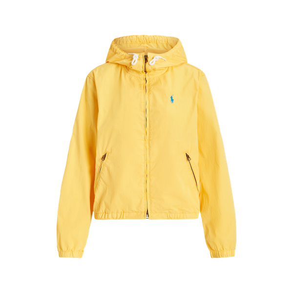 Veste &agrave; capuche en serg&eacute; d&eacute;lav&eacute; Polo Ralph Lauren en 1