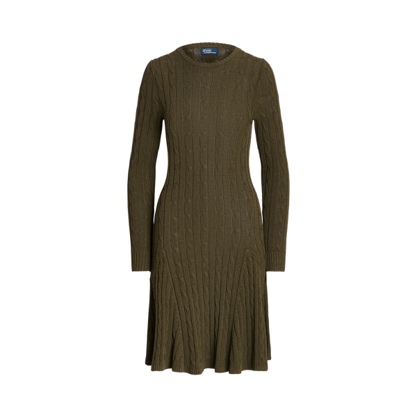 Cable-Knit Jumper Dress Polo Ralph Lauren 1