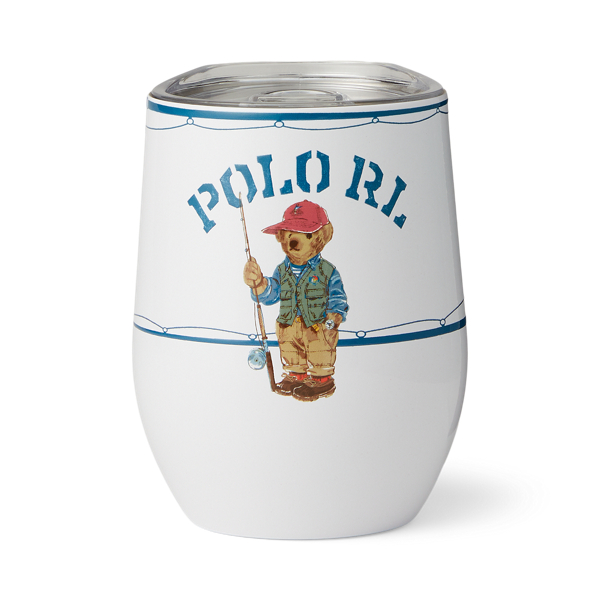 Fishing Polo Bear Small Tumbler