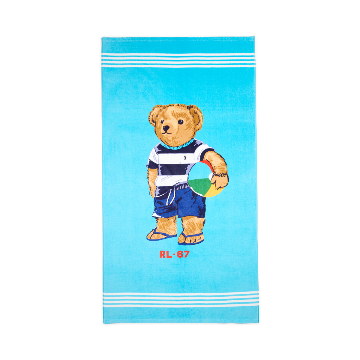 Polo bear beach towel sales