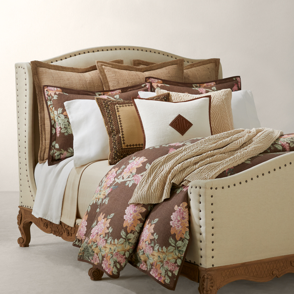 Coussin Moore Ralph Lauren Home en Cr&egrave;me authentique 5