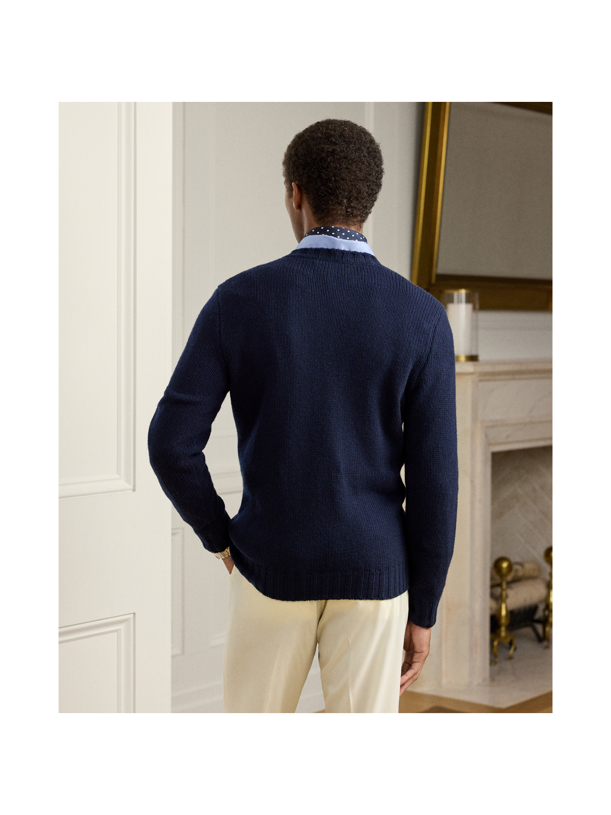 Мужские свитеры Ralph Lauren Flag Cashmere Crewneck Sweater — фото 2