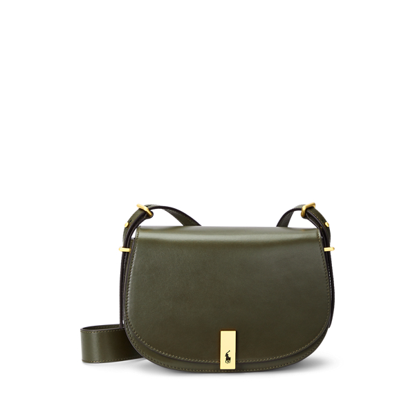 Sac Saddle Polo ID en cuir