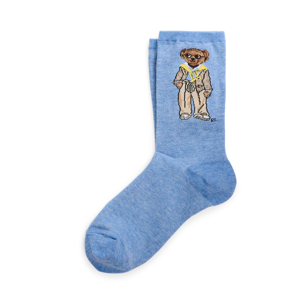 Polo Bear Crew Socks for Women Ralph Lauren UK