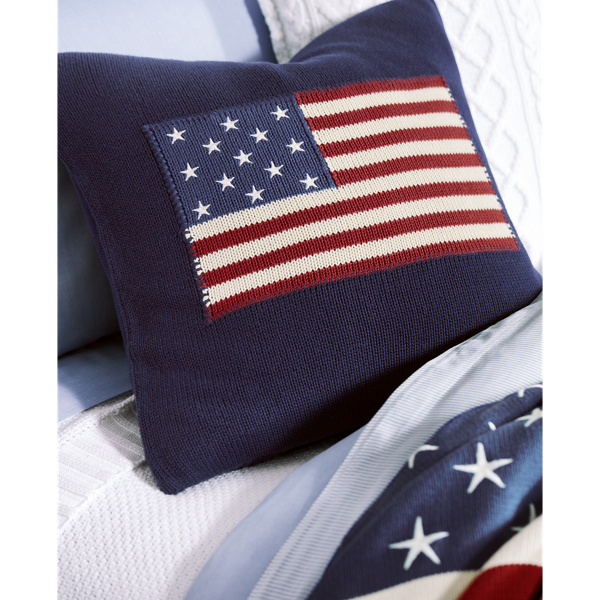Ralph Lauren Home オーガニック コットン オックスフォード リバーシブル デュベ ブルー 5