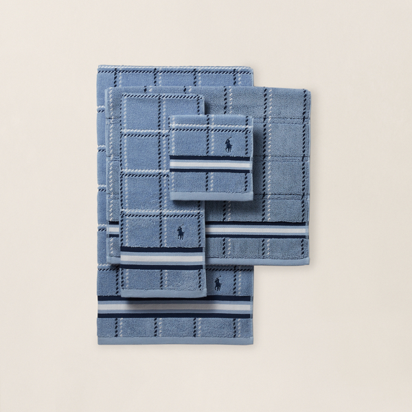 Dillon ウィンドウペン タオル | ラルフ ローレン公式オンラインストア
