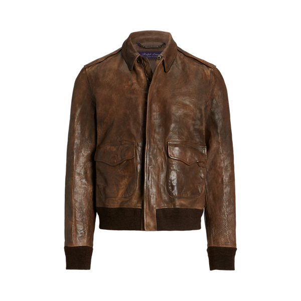 Ralph lauren a2 leather jacket deals