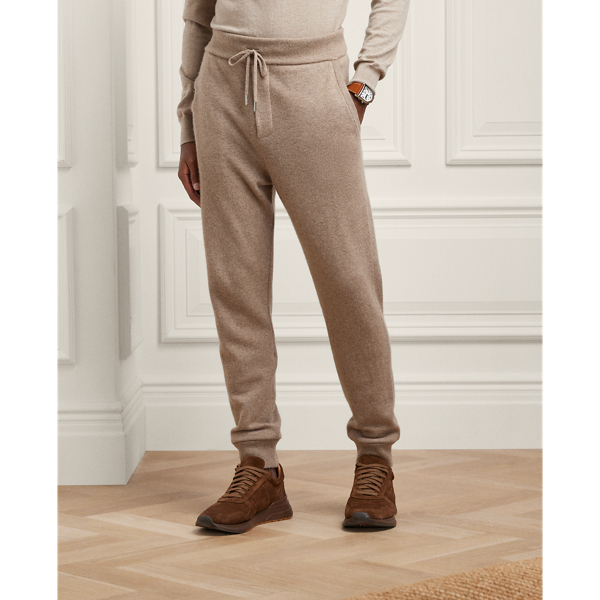 Knit Wool-Blend Jogger Pant