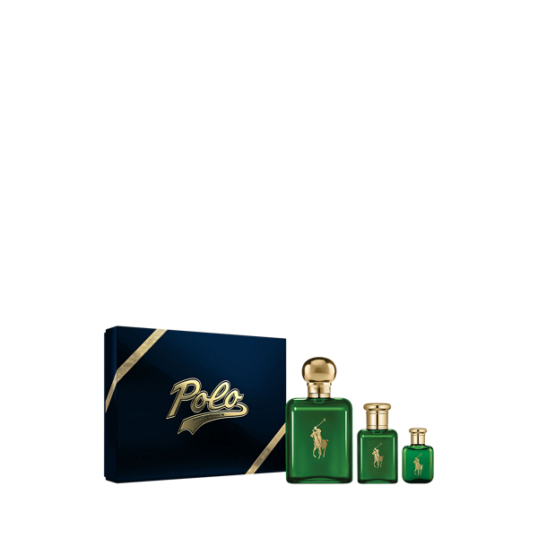 Polo newest Green By Ralph Lauren 3 pcs Eau De Toilette Gift Set For Men New