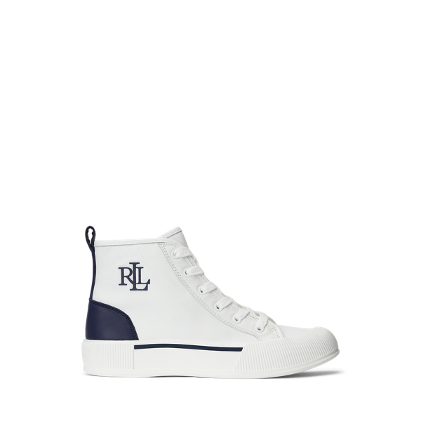 Polo ralph lauren high top sneakers on sale