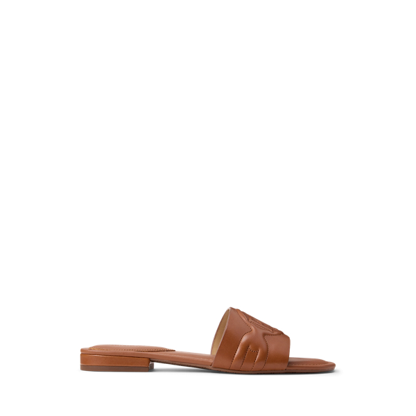 Ralph fashion lauren tan sandals