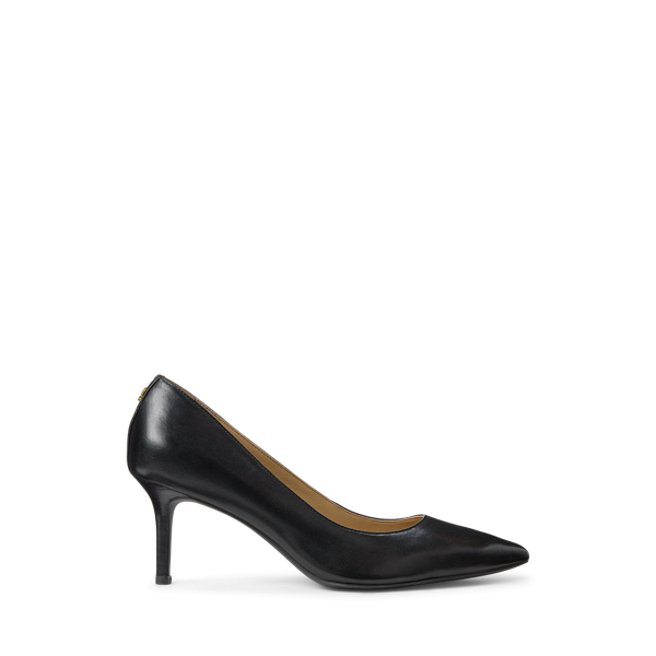 Lynden Burnished Leather Pump