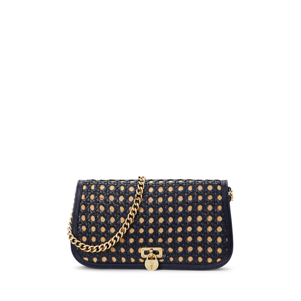 Woven Medium Tanner Shoulder Bag