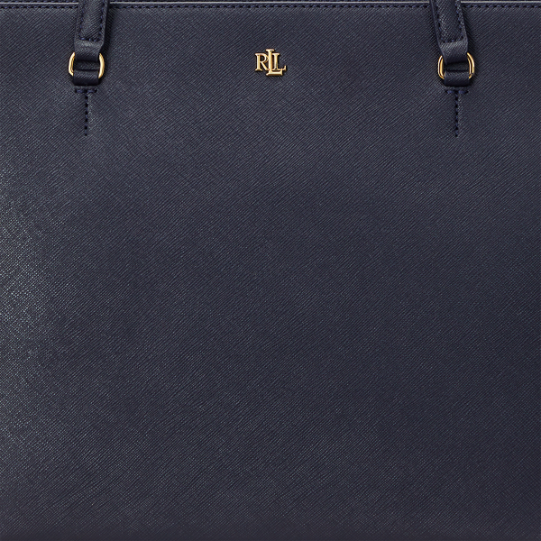 LAUREN RALPH LAUREN ラージ トートバッグ Karly Crosshatch Leather Large Karly Tote | Ralph Lauren