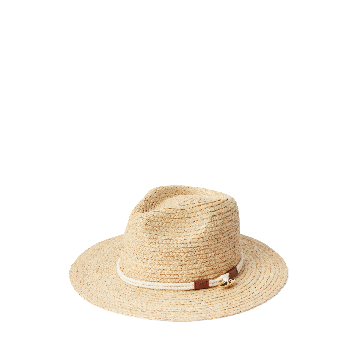 【Ralph Lauren】Lauren Ralph Lauren RAFFIA FEDORA ハット Raffia Fedora