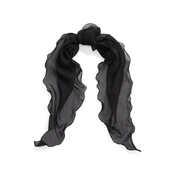 Harley Silk Chiffon Diamond Scarf Lauren 1